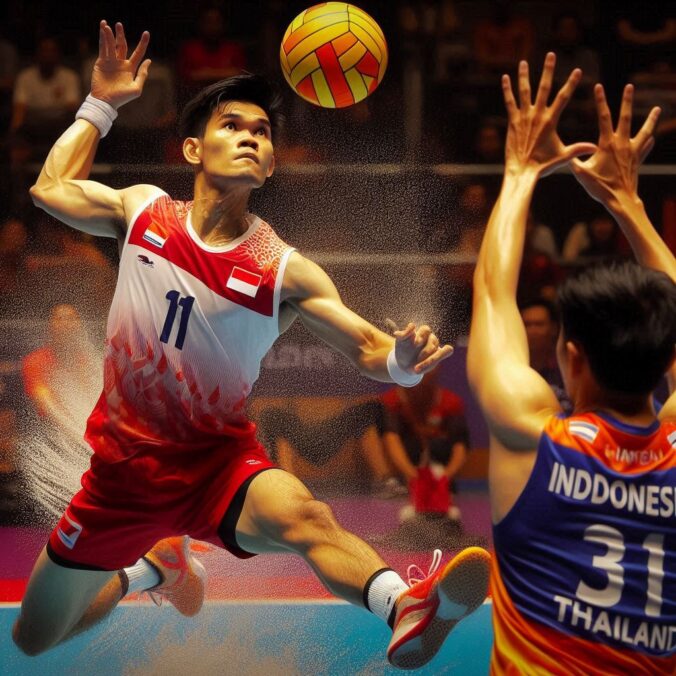 Indonesia Ungguli Thailand di Final Sepak Takraw Asia